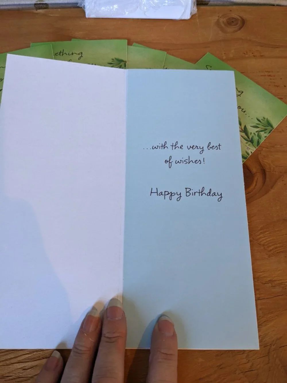 Set of 6 NWT Birthday Money Holder Cards
